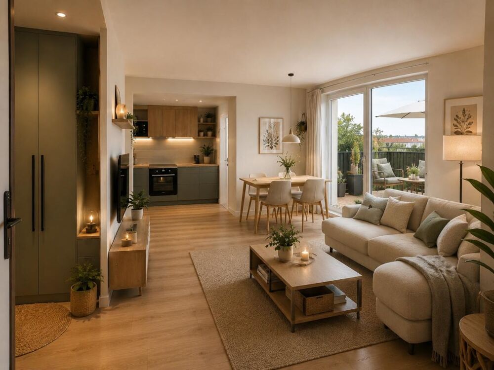 **T2 à BORDEAUX avec parking et balcon
