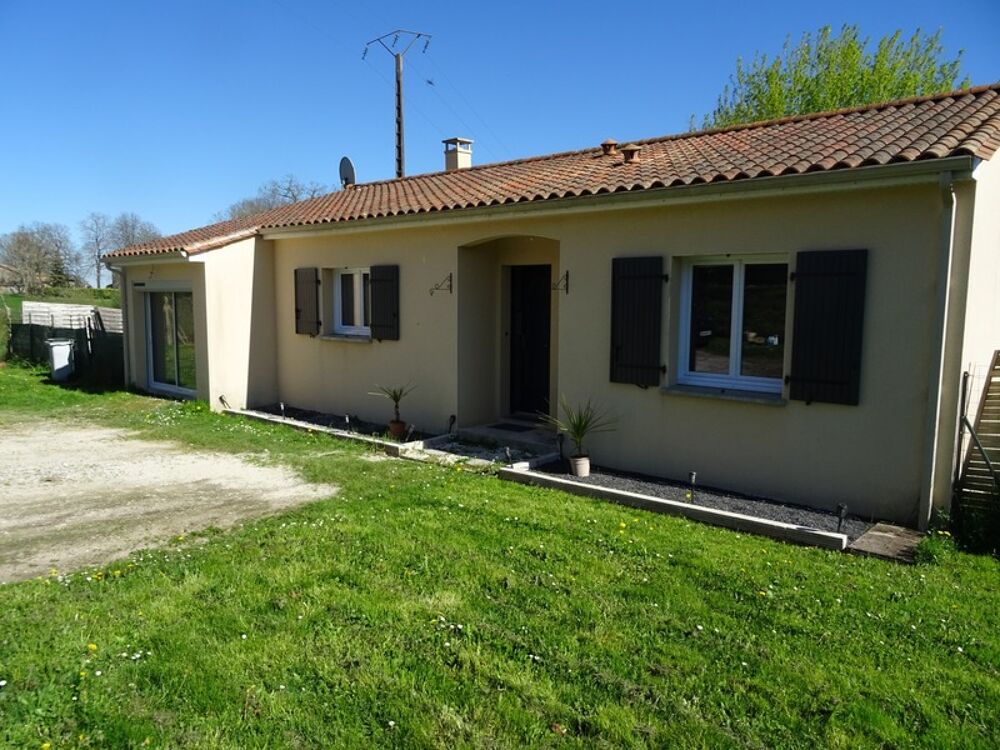 Maison à vendre 4 pièces GRASSAC (16)