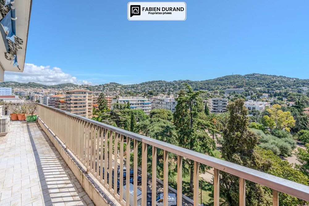 Vente Appartement Superbe 4 pièces dernier étage vue panoramique sur tout Cannes avec garage Cannes