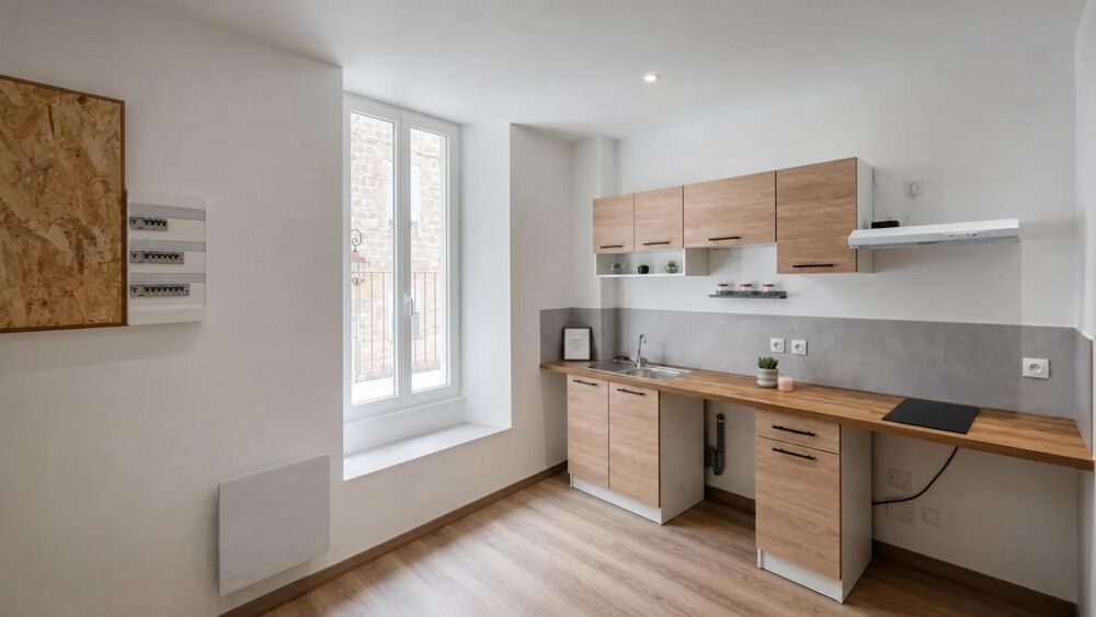 Immeuble en monopropriété avec logement T3 à Vals-les-Bains