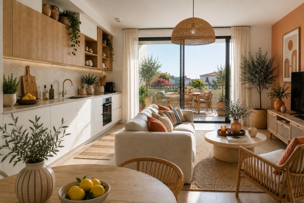 Grand T2 avec place de parking et balcon!