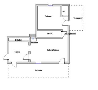  Maison à louer 5 pièces 104 m²