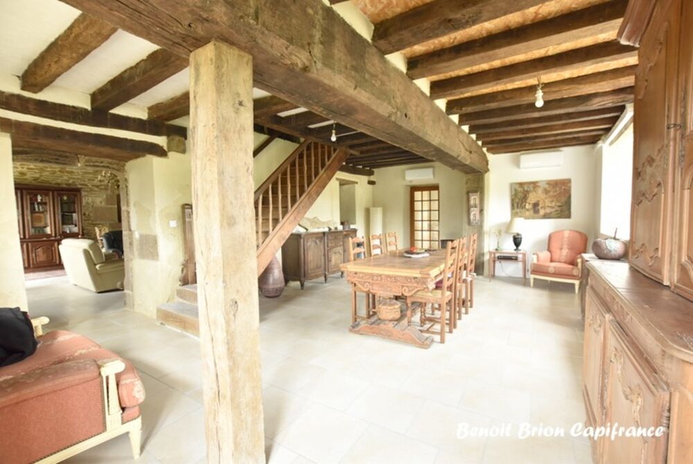 Vente Maison À vendre – Demeure historique en pierre d'environ 260 m² sur 2 hectares – Lapenty (50), à proximité de Saint-Hilaire-du-Harcouët Lapenty