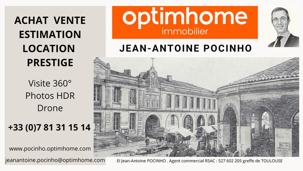 Vente Terrain TERRAIN A BATIR 3441 M² BONREPOS-SUR-AUSSONNELLE Bonrepos sur aussonnelle