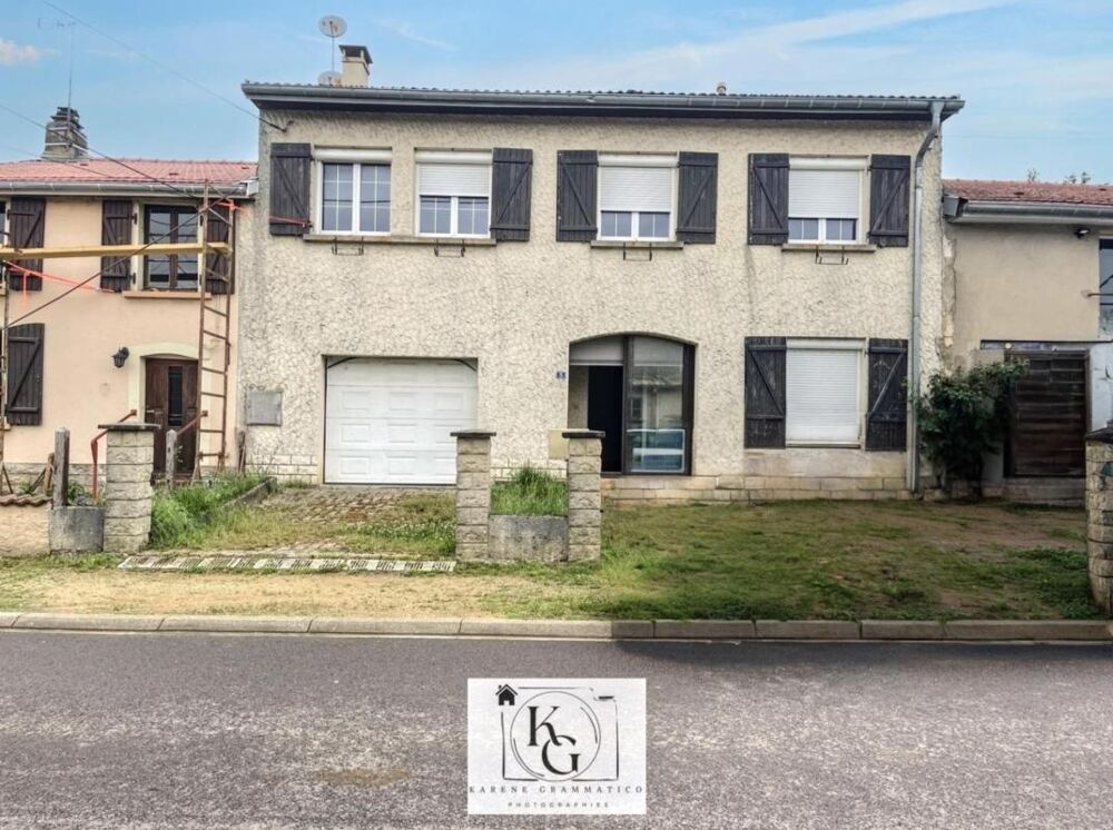 ? NOUILLONPONT  130 m² À RÉINVENTER  3 CHAMBRES  2 TERRASSES  FORT POTENTIEL