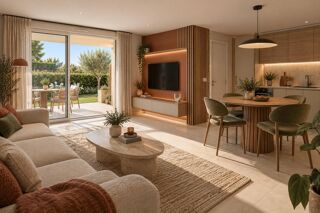 Vente Appartement T2 AMBÉRIEU EN BUGEY 45m² - JARDIN - TERRASSE - GRAND SÉJOUR/CUISINE Amberieu en bugey