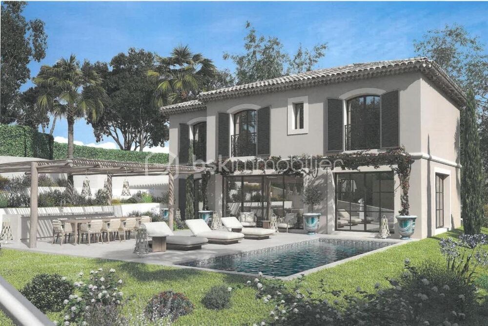 Vente Terrain MOUGINS - SUPERBE TERRAIN DE 778M² POUR VILLA 170M² AVEC PISCINE ET SOUS SOL Mougins