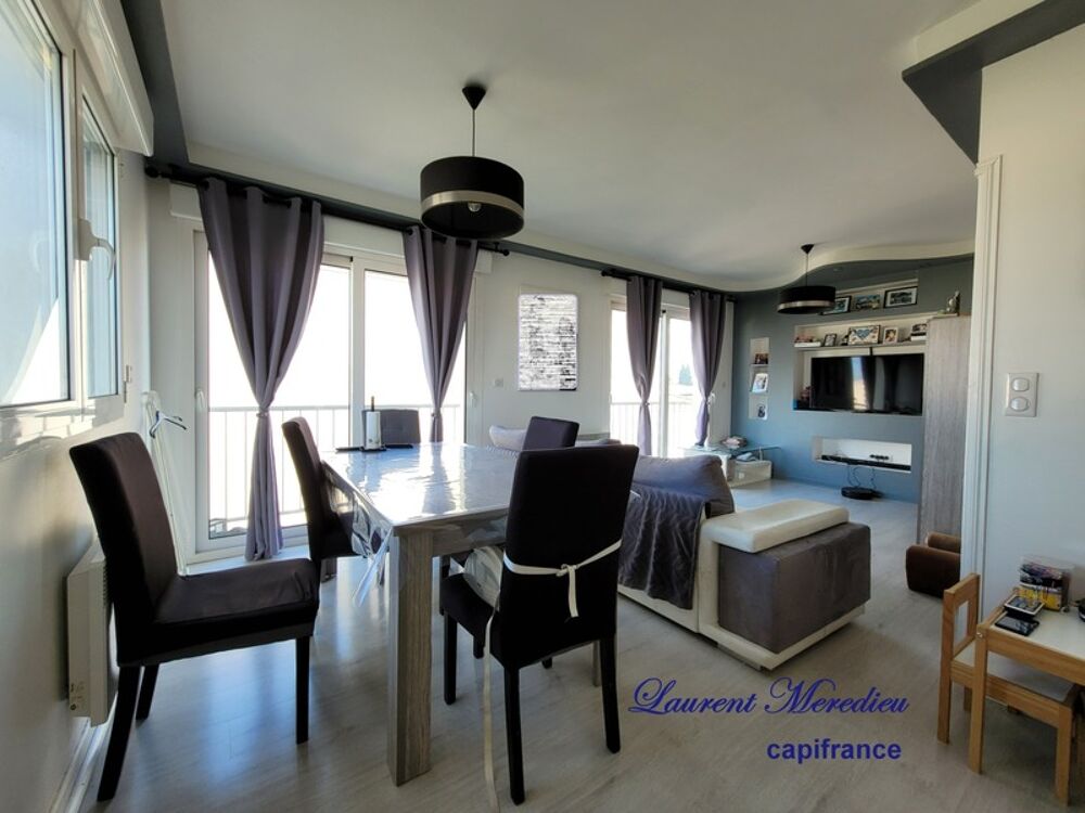 Appartement 86 m² avec grand jardin privatif  Proche centre-ville