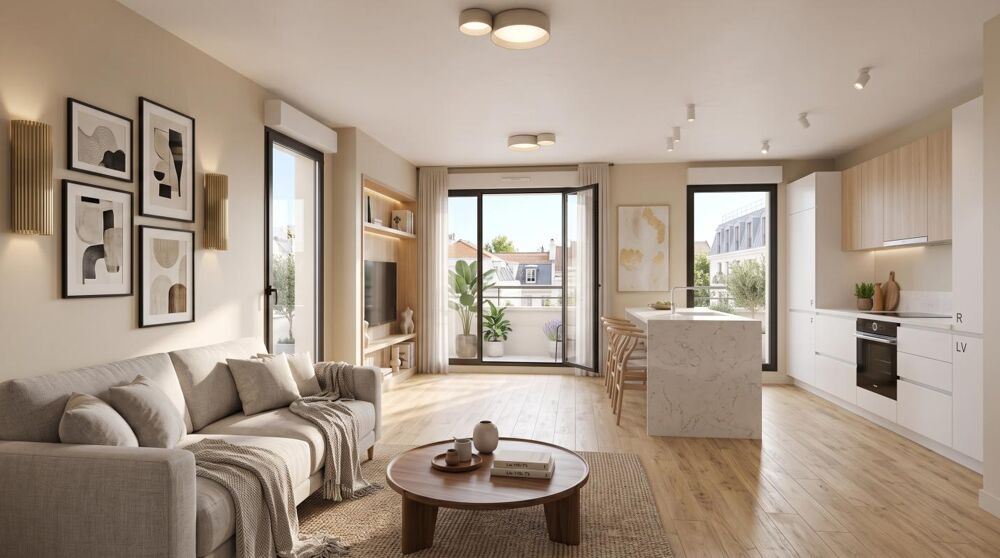 Vente Appartement **RARE: GRAND 3 PIÈCES AVEC LOGGIA + PARKING PROCHE MÉTRO** Asnieres sur seine