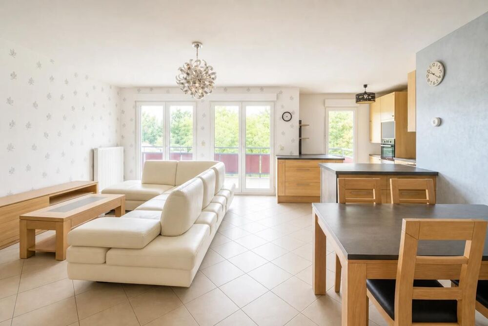 Lumineux T4 de 90 m² avec balcon sud