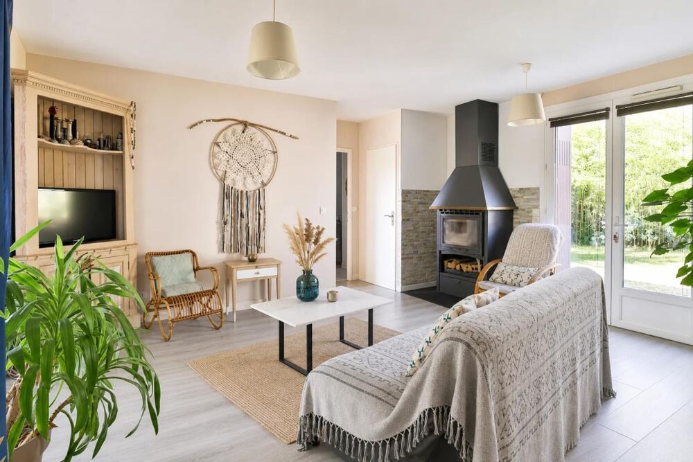 Maison lumineuse 3 pièces avec grand jardin à Gujan