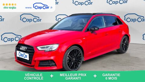 Audi A3 2.0 TDI 150 S-Tronic7 S-Line - Entretien constructeur Toit o 2020 occasion Orange 84100