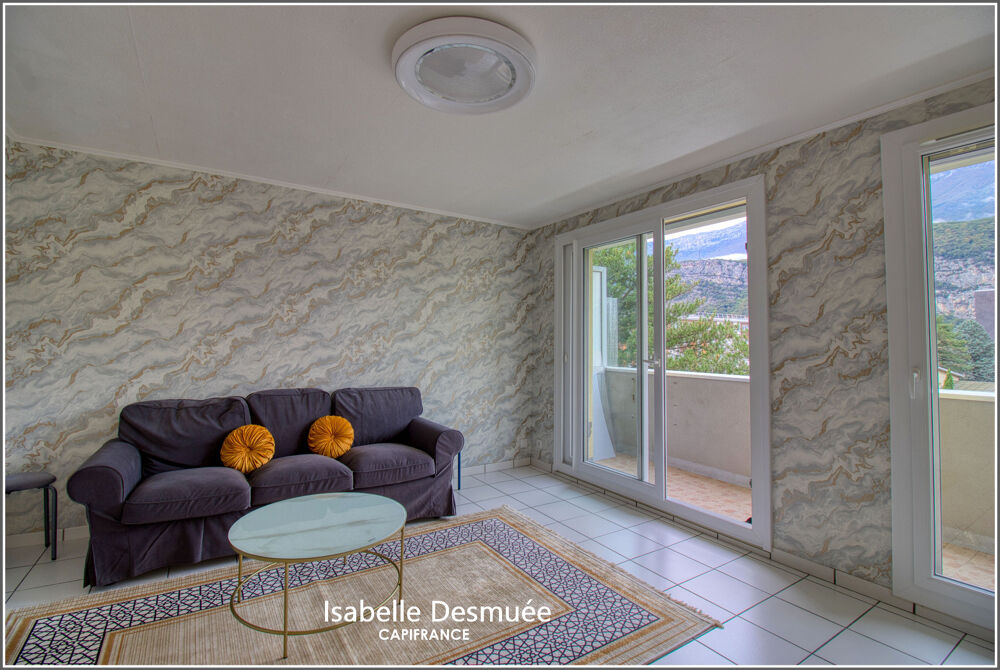 Vente Appartement T4 traversant 78 m² – 3 chambres – Balcon – Vue dégagée sur les massifs – DPE C Echirolles