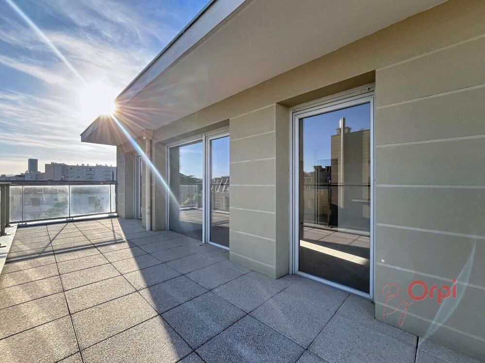 Vente Appartement T3 de 57 m² en attique, terrasses et garage Villeurbanne