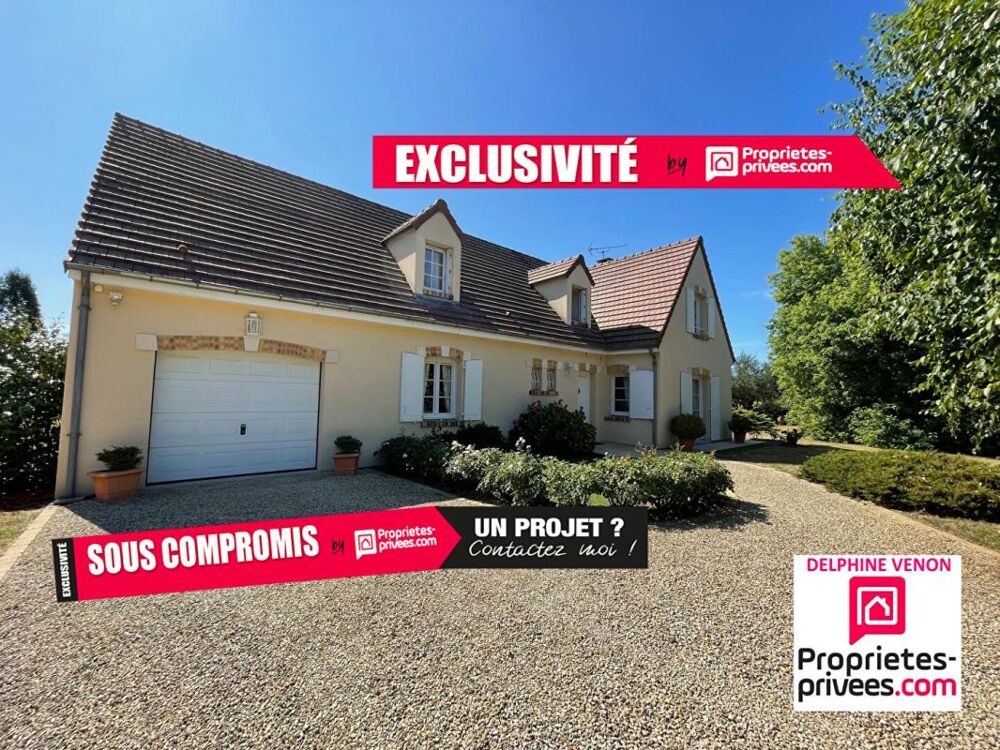 Propriété avec maison récente, plan d'eau et parc arboré de 6 619 m² à Sury Aux Bois