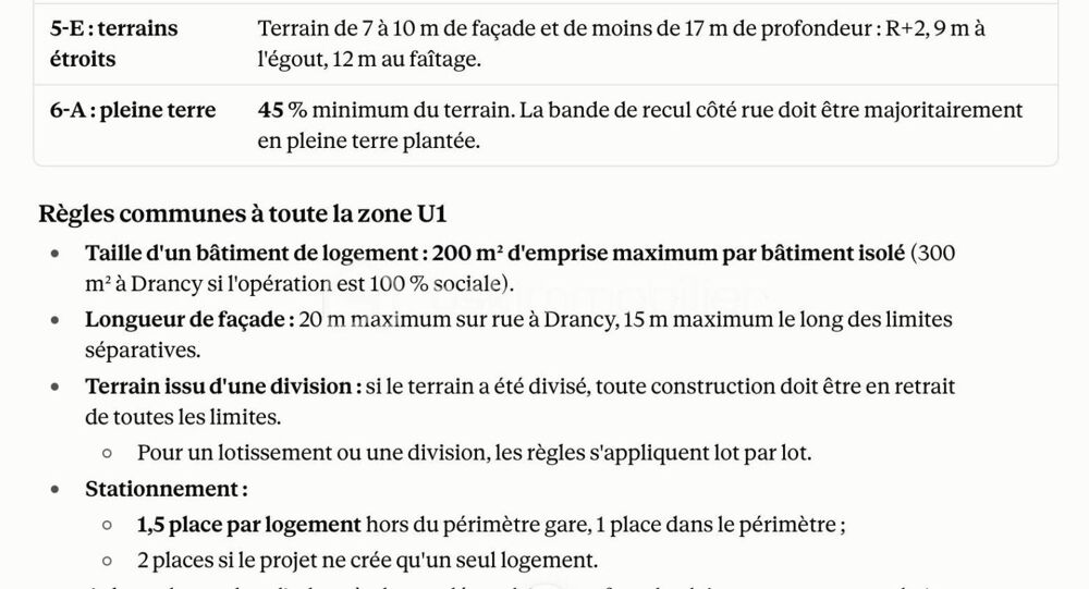 Vente Terrain Terrain plat à bâtir de 350 m² à Drancy (Proche RER B) Drancy