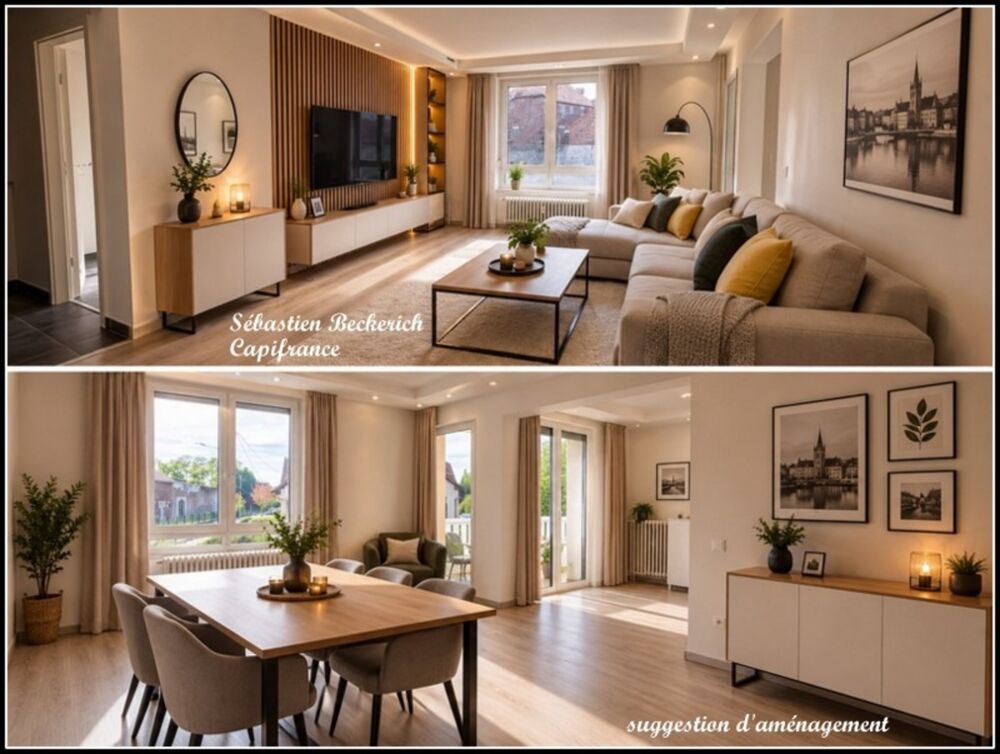 Vente Appartement Appartement à vendre 4 pièces SARREGUEMINES (57) Sarreguemines