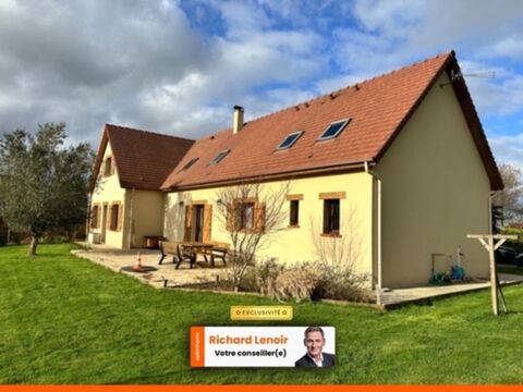   Magnifique maison contemporaine de 200 m� avec ses 4 chambres dans un endroit tranquille au coeur de la Normandie Maison - 6 pi�ce(s) - 199 m�