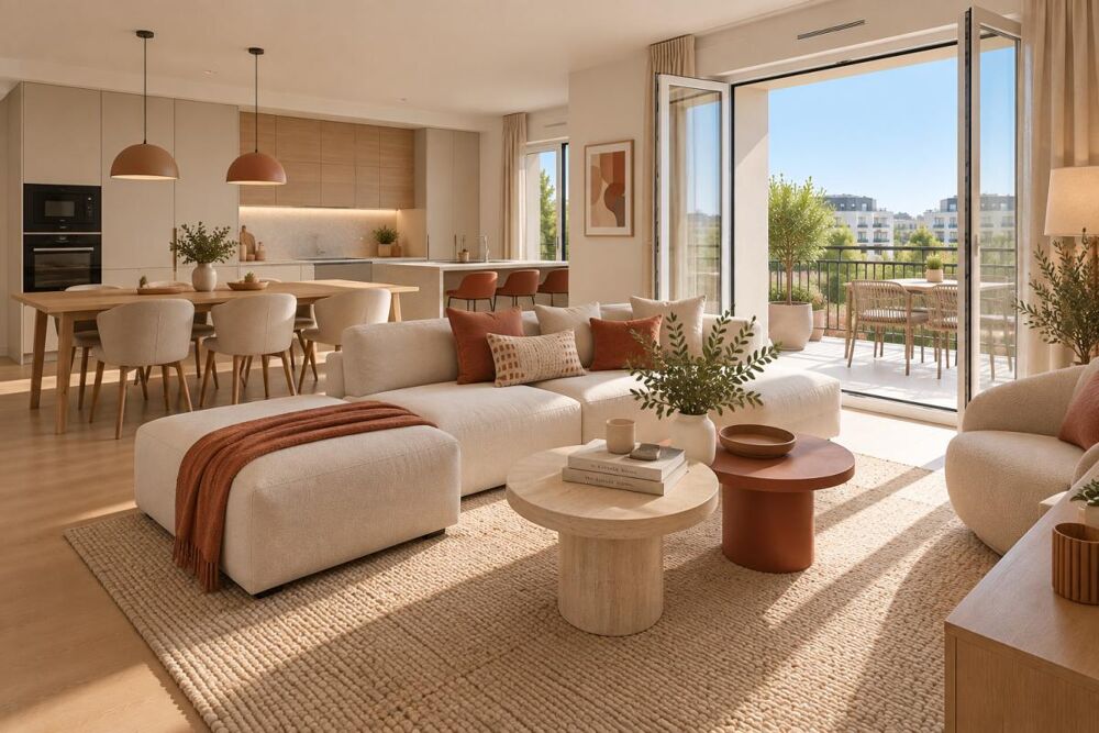 Vente Appartement MAGNIFIQUE APPARTEMENT 4 PIECES AVEC DEUX TERRASSES PRIVATIVE Suresnes