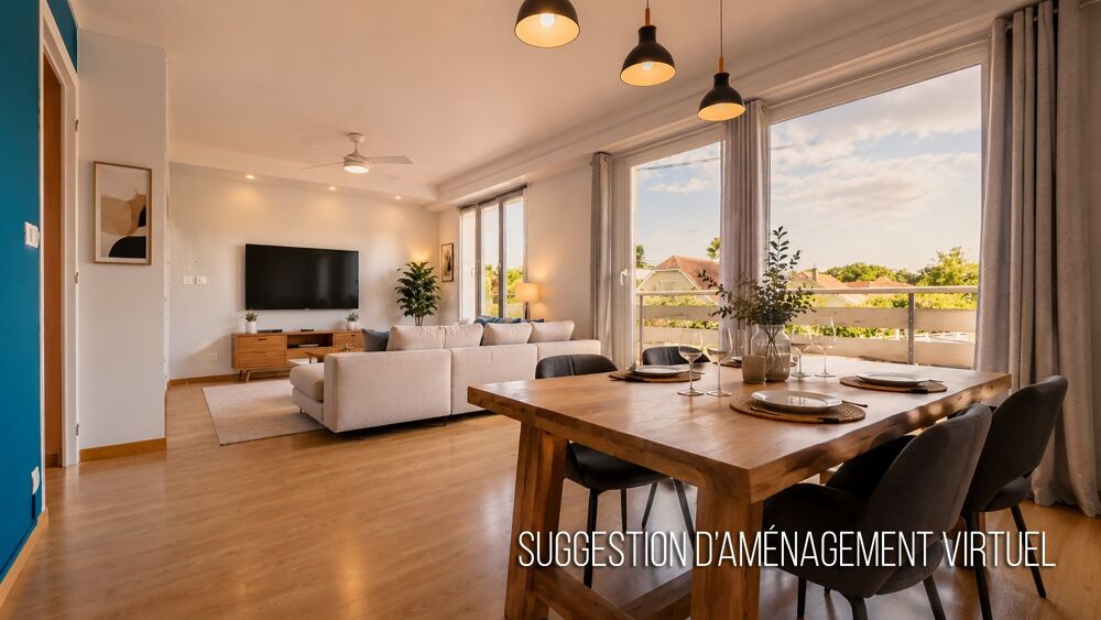 Appartement à vendre 3 pièces LESCAR (64) Jardin privatif de 268m2 Parking et garage