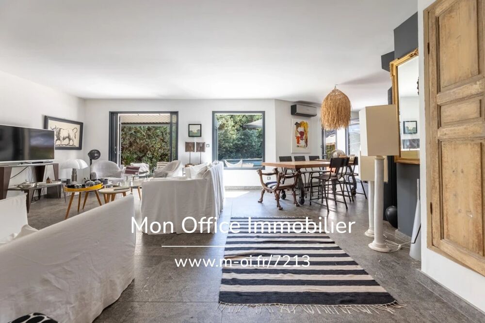 Vente Maison Référence : 7213-YAN. - Maison contemporaine de plein pied -4 pièces- jardin-piscine Aix en provence