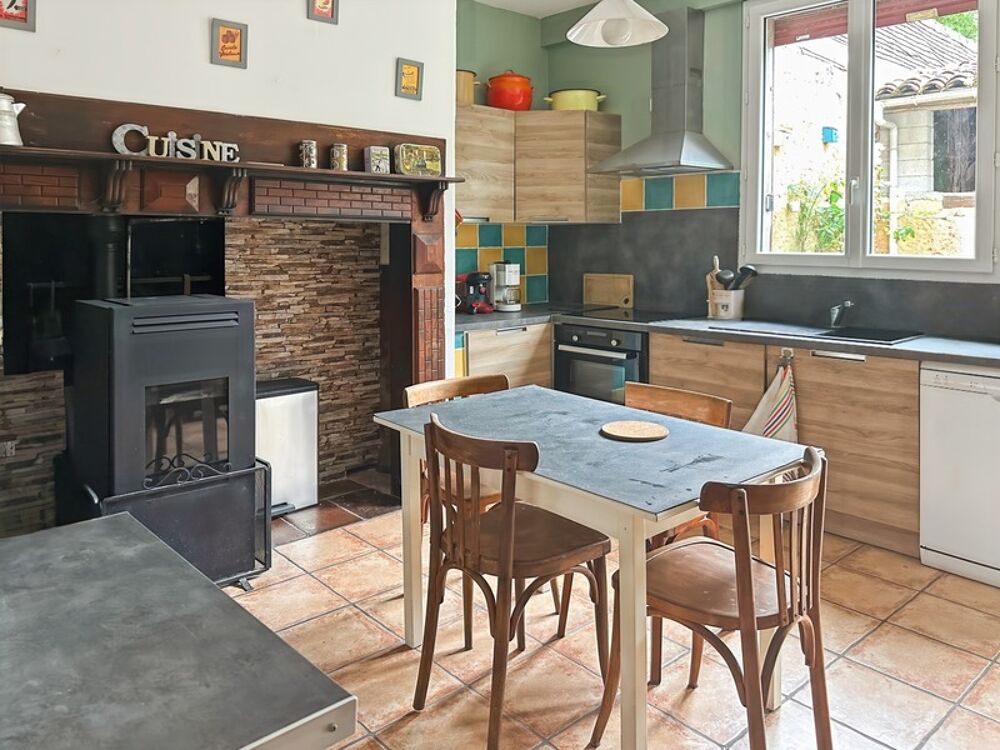 Dpt Gers (32), à vendre LUPIAC maison P3 de 91,2 m² - Terrain de 175,00 m²