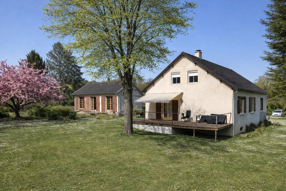 Maison avec dépendance sur 2 hectares - Vie de plain-pied et environnement naturel