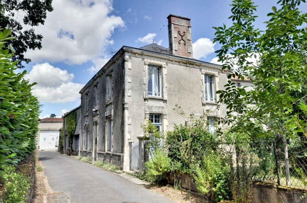 Maison et atelier/garage de 131+35m² à Vouvant