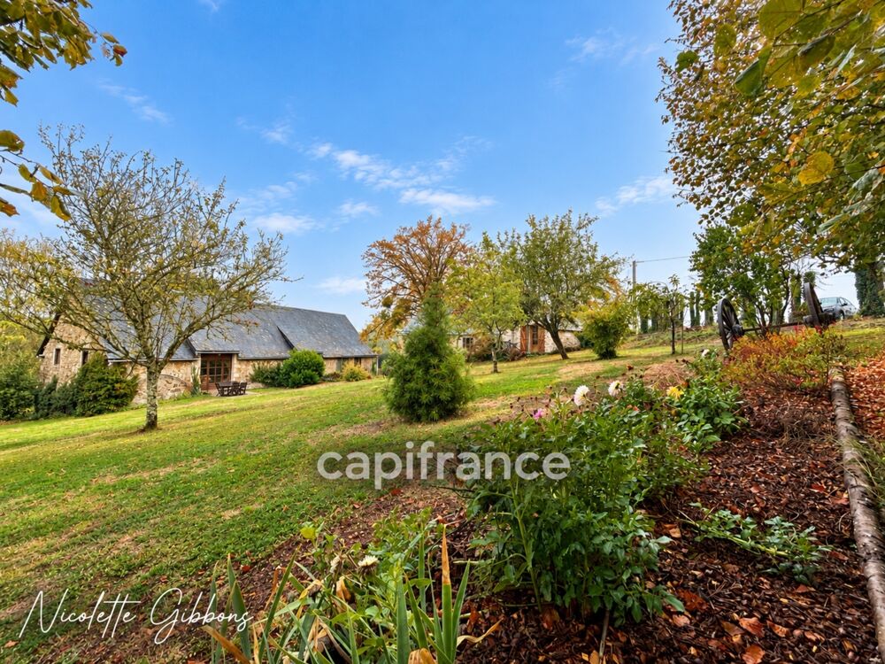 Vente Propriété/Château CORRÈZE – PROPRIÉTÉ SUR 6 HECTARES, SOURCE, FORET AVEC MAISON PRINCIPALE ET 4 GÎTES – VALLÉE DE LA DORDOGNE Argentat