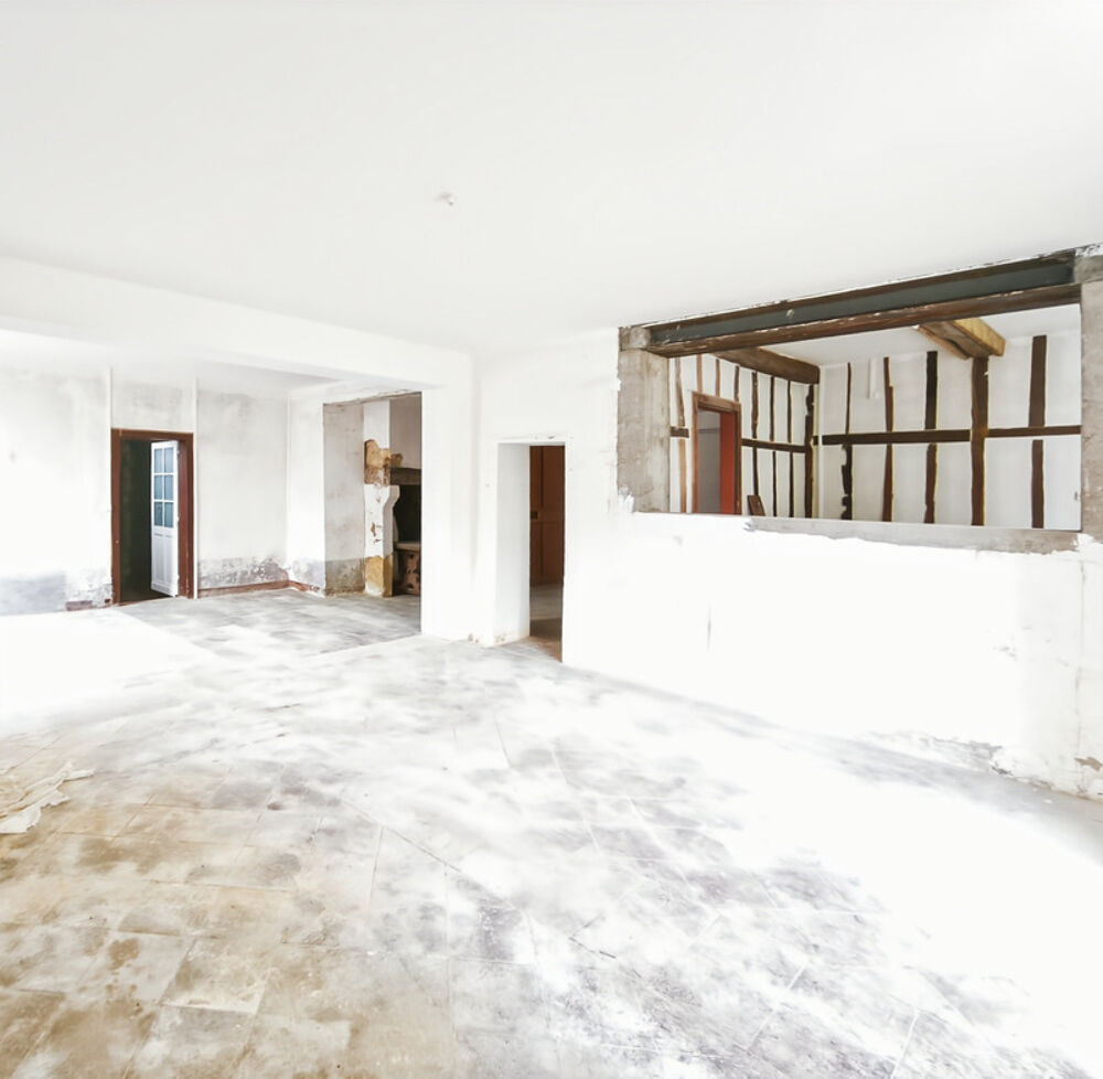 Dpt Gers (32), à vendre SAINT MONT Maison ancienne T4 de 160 m² habitables en plain pied + grenier aménageable + grange attenant