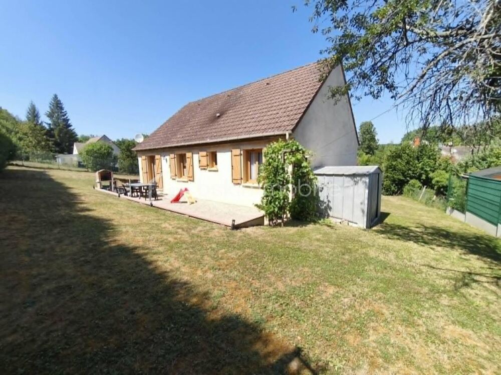 Maison de plain-pied 91 m²  3 chambres  Terrain de 1100 m²  DPE C