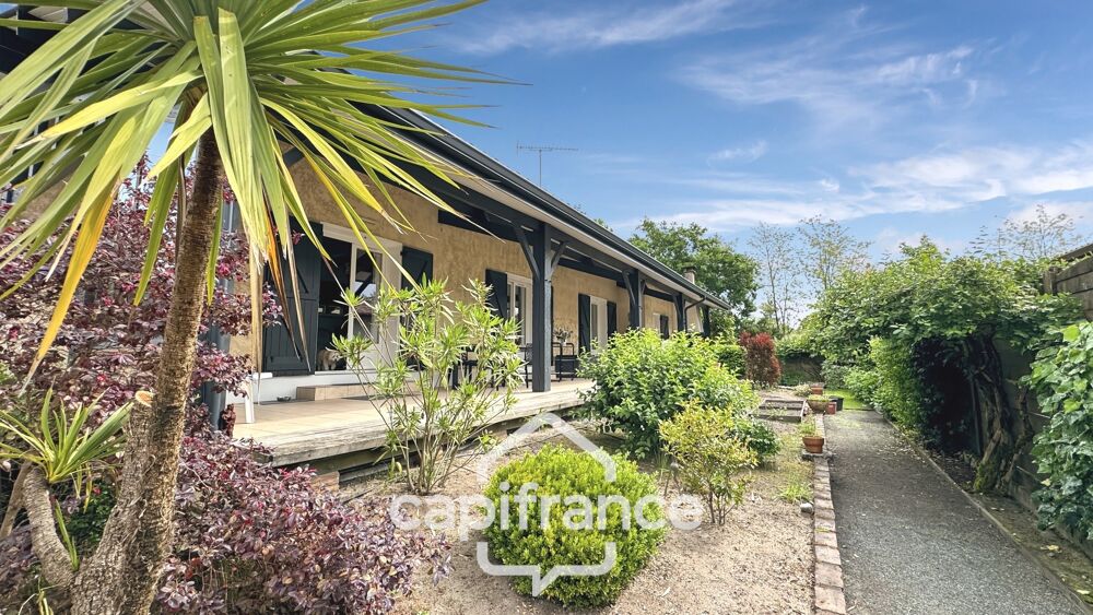 CASTETS 40  Maison rénovée de 123 m² avec T1 indépendant, sous-sol aménageable de 100 m² et jardin paysagé