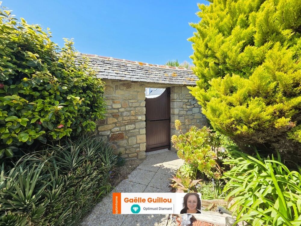 Ile de Batz : Maison pleine vue mer - Garage - Cave et Parcelle constructible