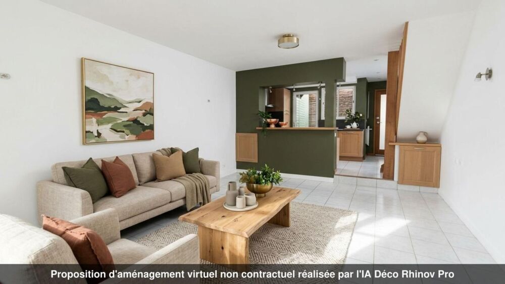 Vente Maison DARNÉTAL – MAISON DE VILLE RESTAURÉE AVEC COUR – PROCHE ROUEN ET CHU Darnetal