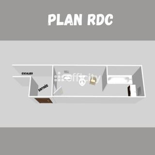  Appartement � vendre 2 pi�ces 57 m�