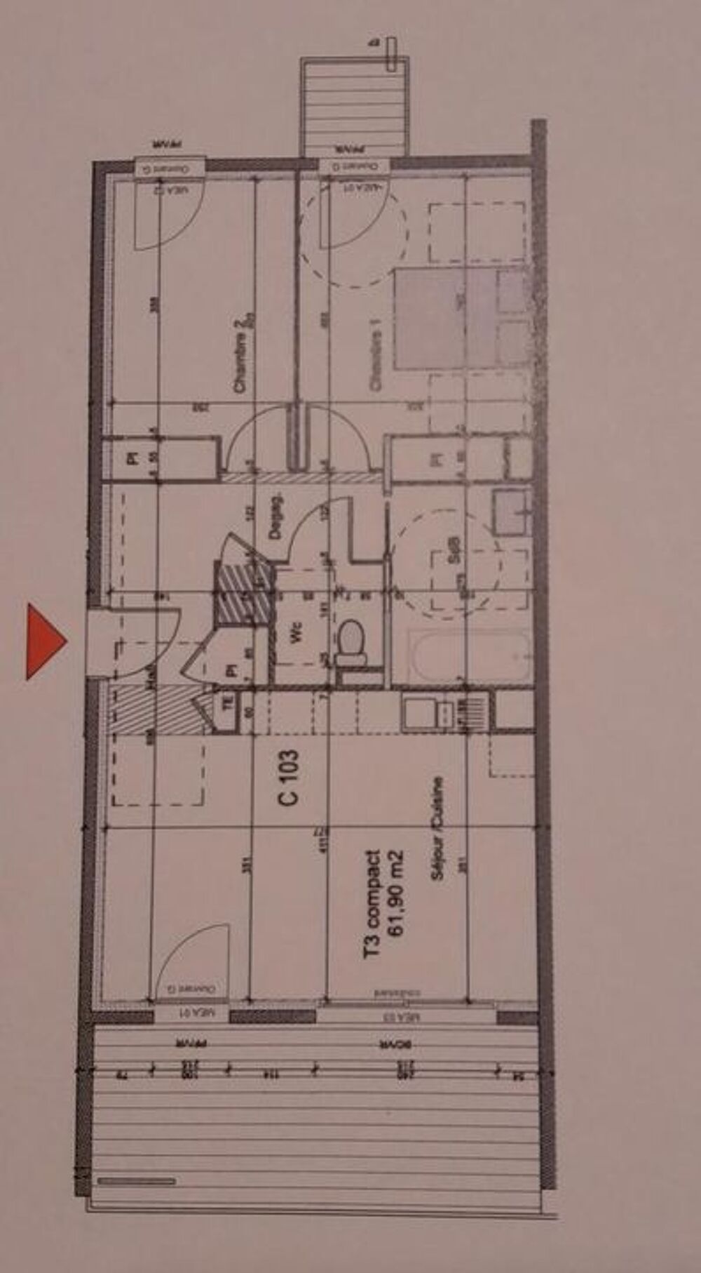 Location Appartement Appartement de 61m2 à louer sur Les Adrets-de-l'Estérel Les adrets de l esterel
