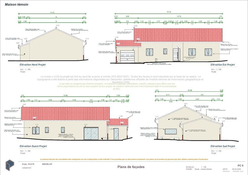 Vente Terrain Terrain constructible et viabilisé de 806 m² à SAINT MARTIN D'ESTREAUX (42) Saint martin d estreaux
