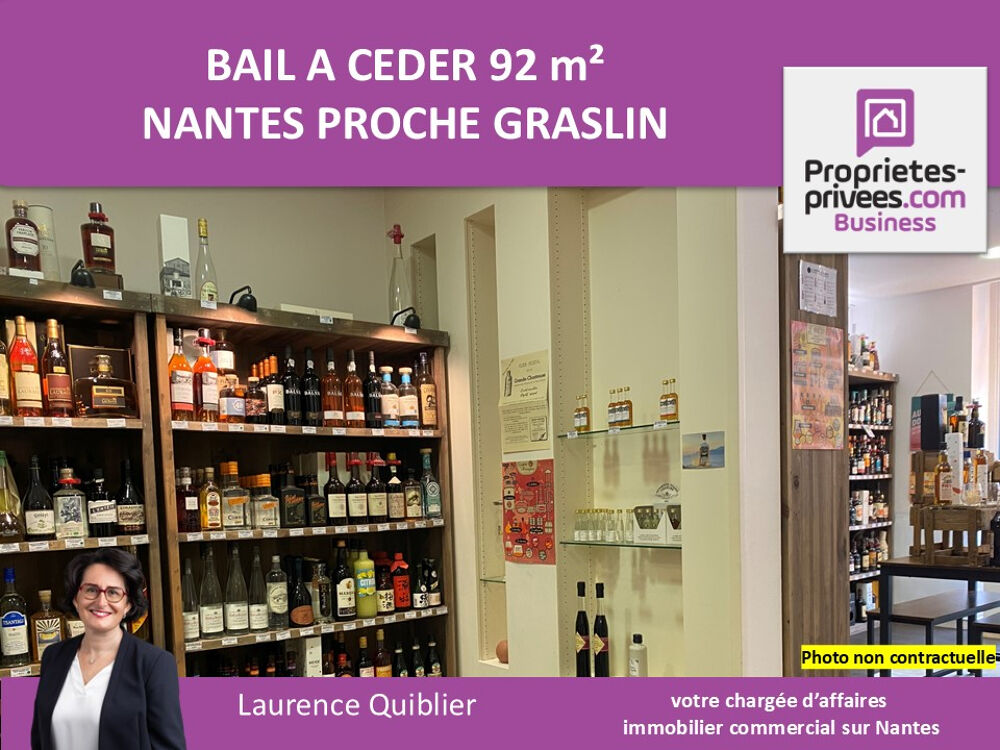   44000 NANTES - BAIL A CEDER 92 M² QUARTIER RACINE 
