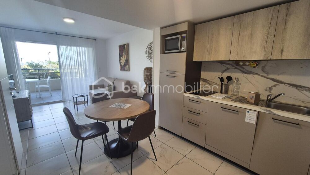 A VENDRE APPARTEMENT T2 DE 38M² A SAINT CYPRIEN PLAGE - HORIZON DU GOLF - TERRASSE - ASCENSEUR - PARKING PRIVATIF - VENDU MEUBLE
