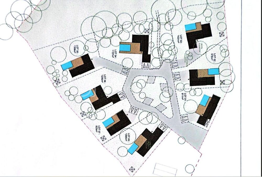 Vente Terrain Terrain constructible de 1431m² viabilisé – Libre de constructeur Plechatel
