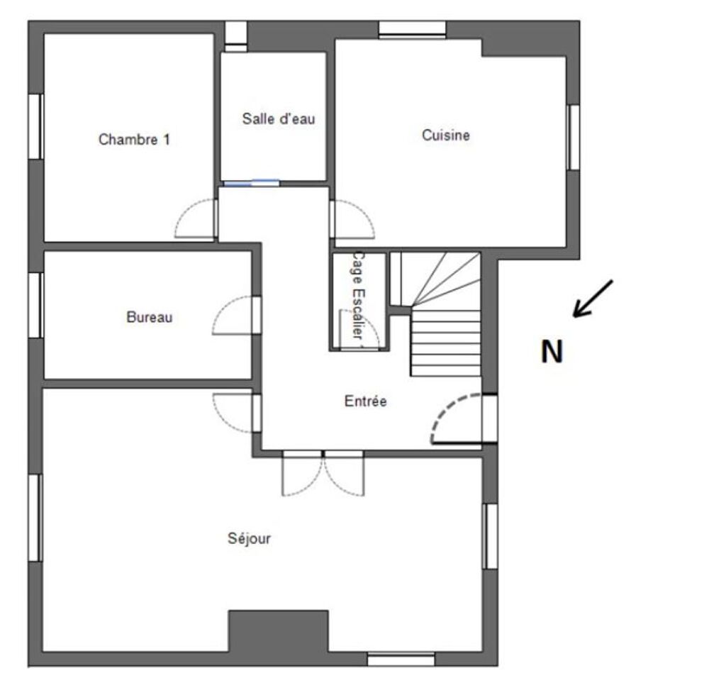 Vente Maison 29520 Châteauneuf du Faou maison 5 chambres sur 2700 m² de terrain au calme Chateauneuf du faou