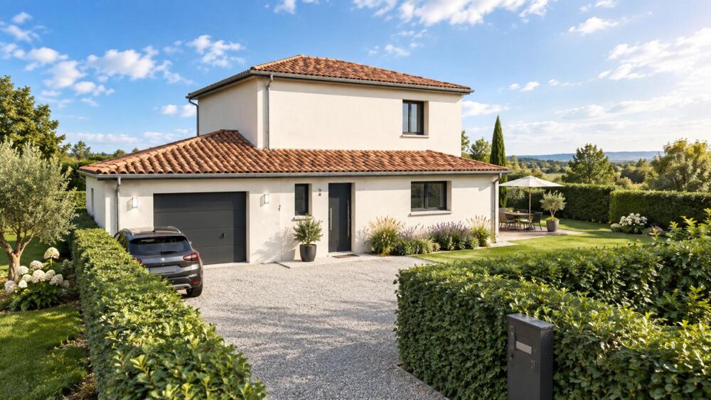 Vente Terrain Terrain Lachassagne 524 m2 avec idée de projet Lachassagne