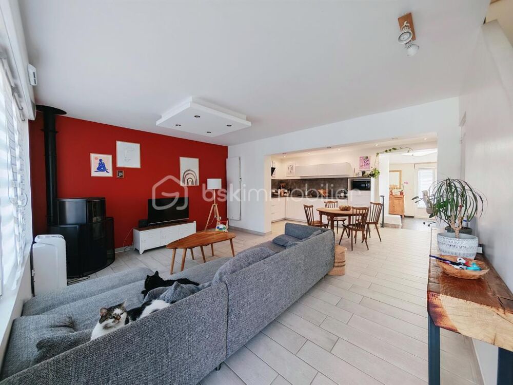 3 CHAMBRES / JARDIN / GRAND GARAGE / AUCUN TRAVAUX A PREVOIR / DPE C