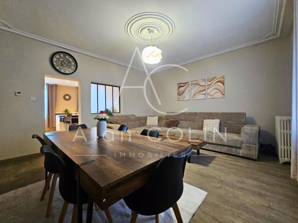 Vente Maison HAYANGE – MAISON FAMILIALE 149 M² – 4 CHAMBRES – SOUS-SOL COMPLET – TERRAIN CONSTRUCTIBLE – GARAGE Hayange