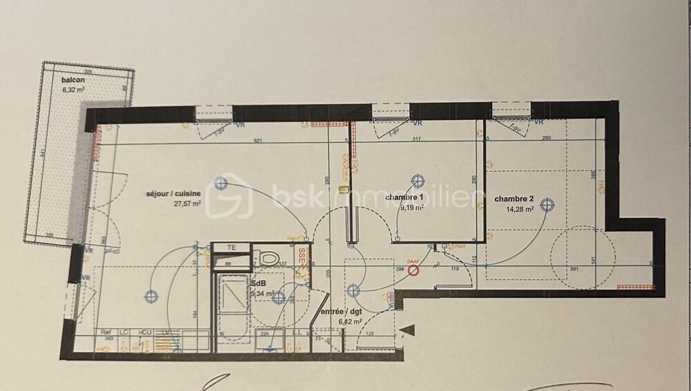 Charmant appartement de 63 m² dans une résidence récente à Meaux