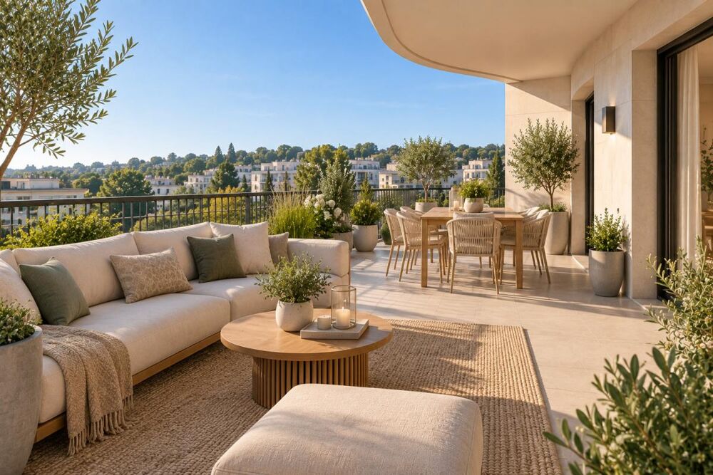Vente Appartement APPARTEMENT 5 PIECES D'EXCEPTION AVEC TERRASSE PANORAMIQUE 2 PARKING + CAVE Saint cloud