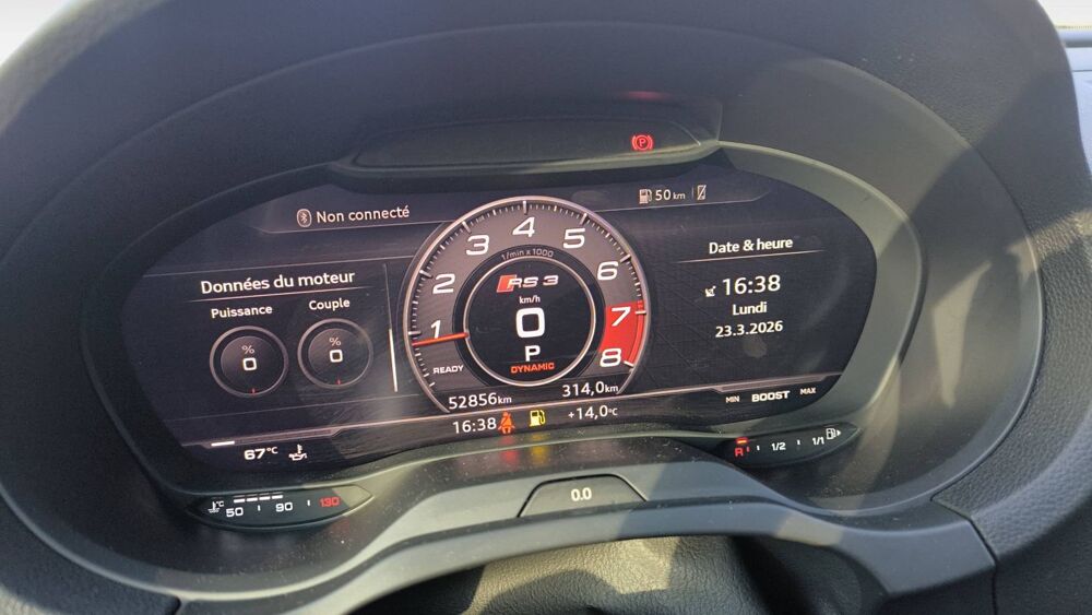 RS3 III 2.5 TFSI 400 Quattro S-Tronic 7 RS - Automatique Toit ou 2019 occasion 20240 Ghisonaccia