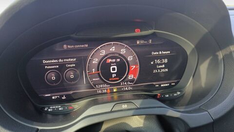 RS3 III 2.5 TFSI 400 Quattro S-Tronic 7 RS - Automatique Toit ou 2019 occasion 20240 Ghisonaccia