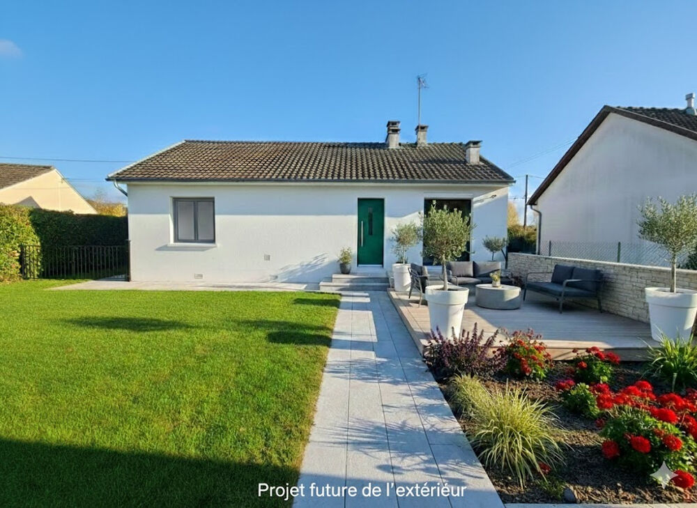 Maison 2 chambres, terrain et bois