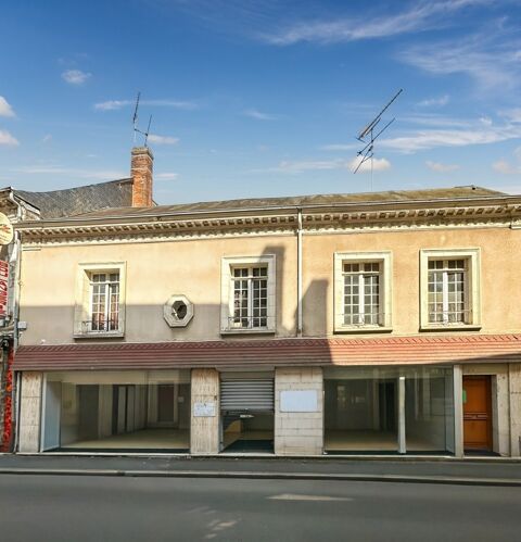 LocalCommercial + Appartement avec Patio &agrave; vendre 8 pi&egrave;ces SAINT CALAIS (72) Ensemble immobilier &agrave; fort potentiel 69000 72120 Saint calais